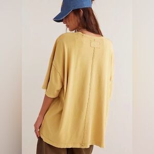 We The Free Devon Tee Pampas Oversized NWT Size Small
